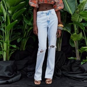 ZARA light denim jeans